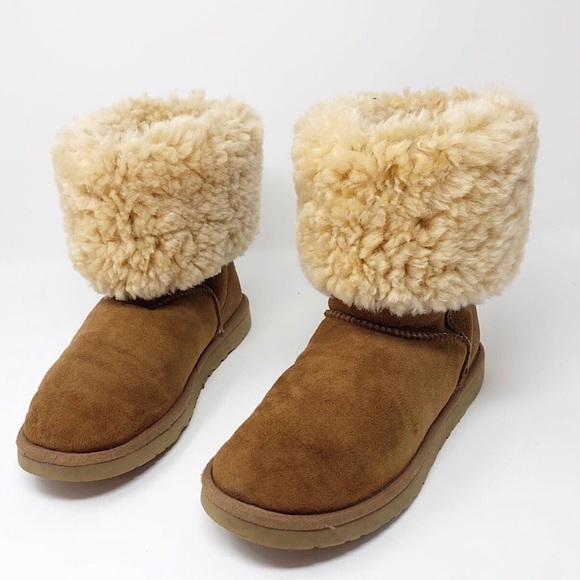 ugg classic ii genuine shearling lined tall boot
